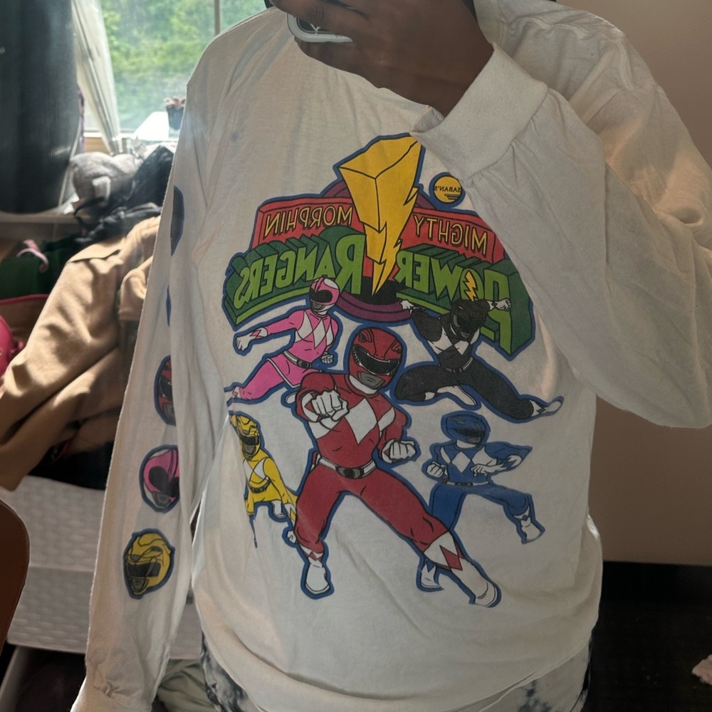 Power Rangers Long Sleeve Graphic Tee - Picture 4 of 4